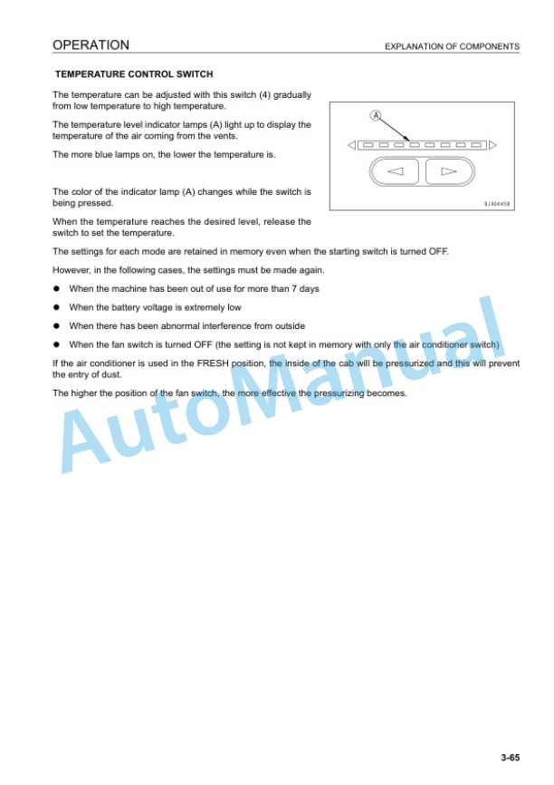 Komatsu D61EX-15, D61PX-15 Bull Dozer Operation and Maintenance Manual KEAM049700T-3
