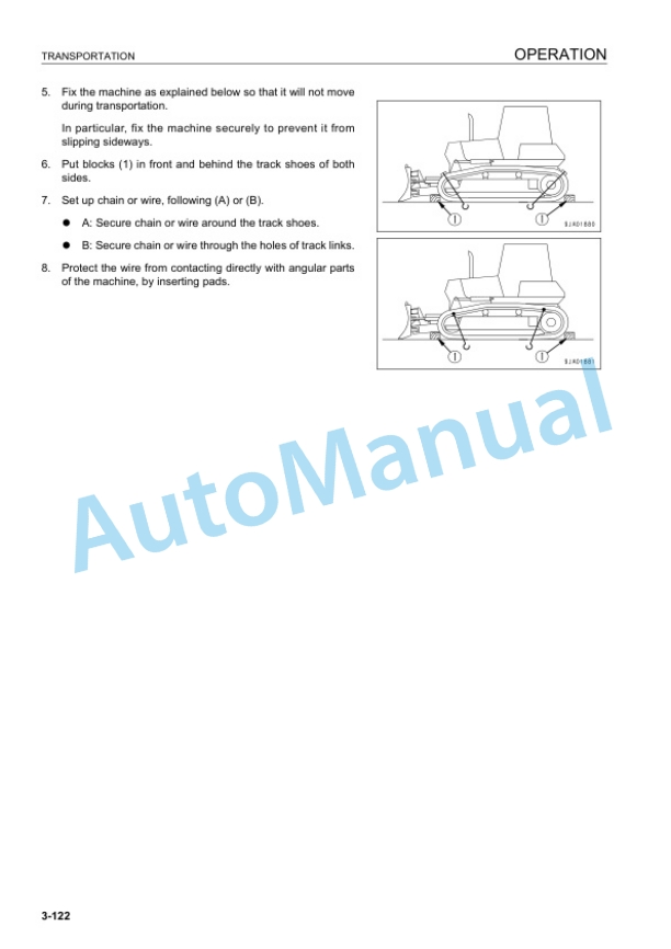 Komatsu D61EX-15, D61PX-15 Bull Dozer Operation and Maintenance Manual KEAM049700T-4