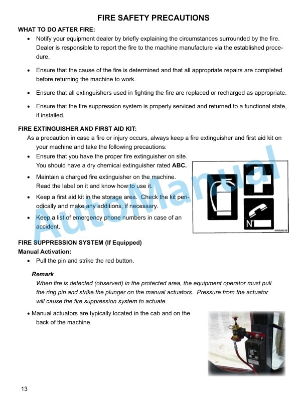 Komatsu D65-17 Waste Handler Dozer Product Manual W12CLD65EX17001-2