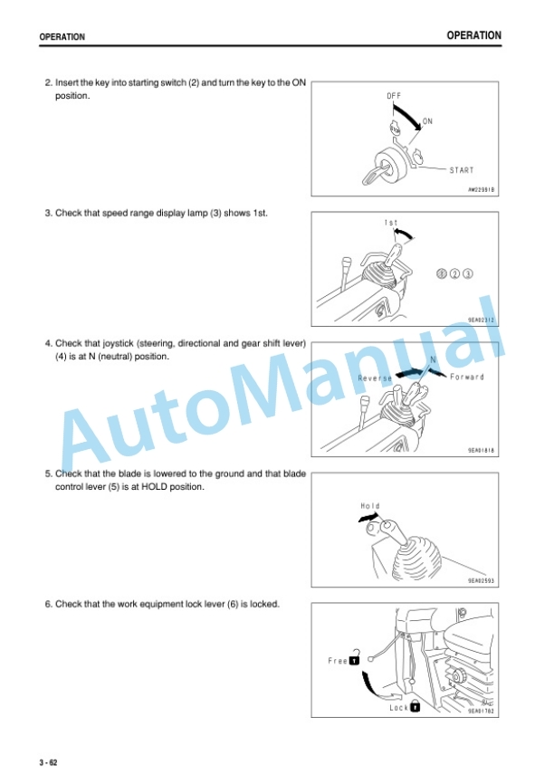 Komatsu D65E-12, D65P-12 Bull Dozer Operation and Maintenance Manual PEN02060-00-3