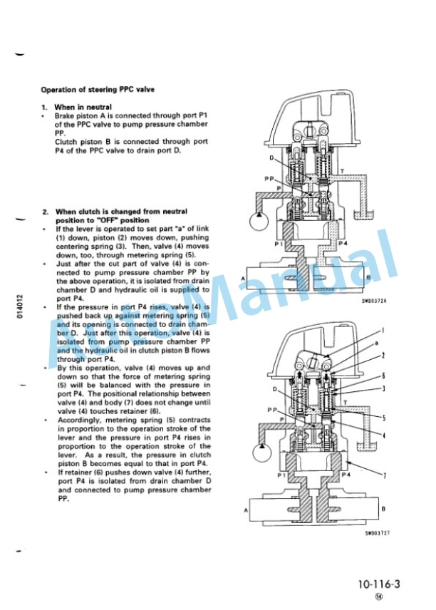 Komatsu D65E-12, D65P-12, D65EX-12, D65PX-12 Bulldozer Shop Manual SEBM001924-2