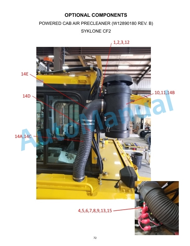 Komatsu D65EX-18, D65PX-18, D65WX-18 Waste Handler Dozer Parts Manual W12CLD6518002-5