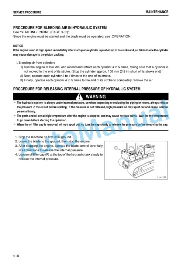 Komatsu D68ESS-12 Bull Dozer Operation and Maintenance Manual LEAMD68C02-5