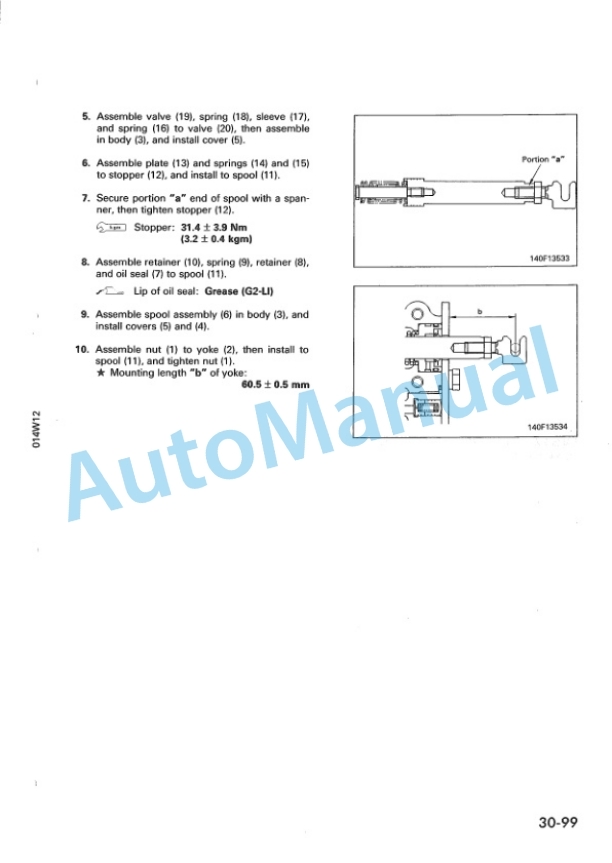 Komatsu D70LE-12 Shop Manual SEBM003100-4