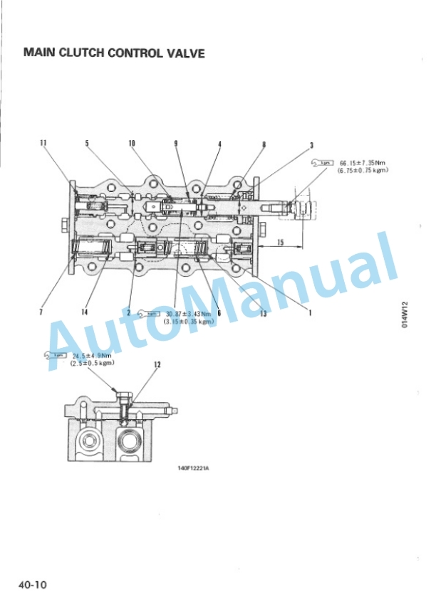 Komatsu D70LE-12 Shop Manual SEBM003100-5
