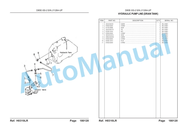 Komatsu D85E-SS-2, S6D125E-2 Parts Manual-4