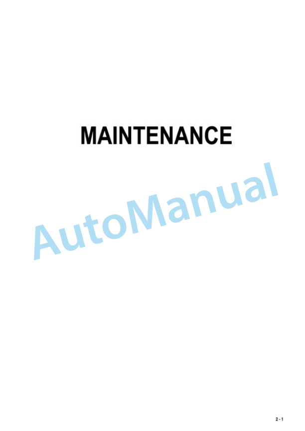 Komatsu D85EX-15 Galeo Bull Dozer Operation and Maintenance Manual PEN00124-00-4