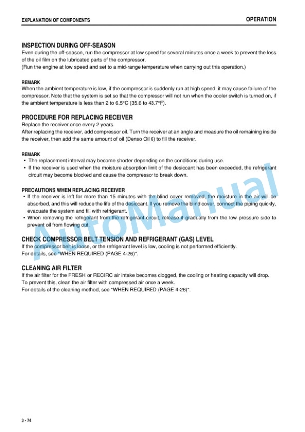 Komatsu D85EX-15E0 Bull Dozer Operation and Maintenance Manual PEN01491-03-3