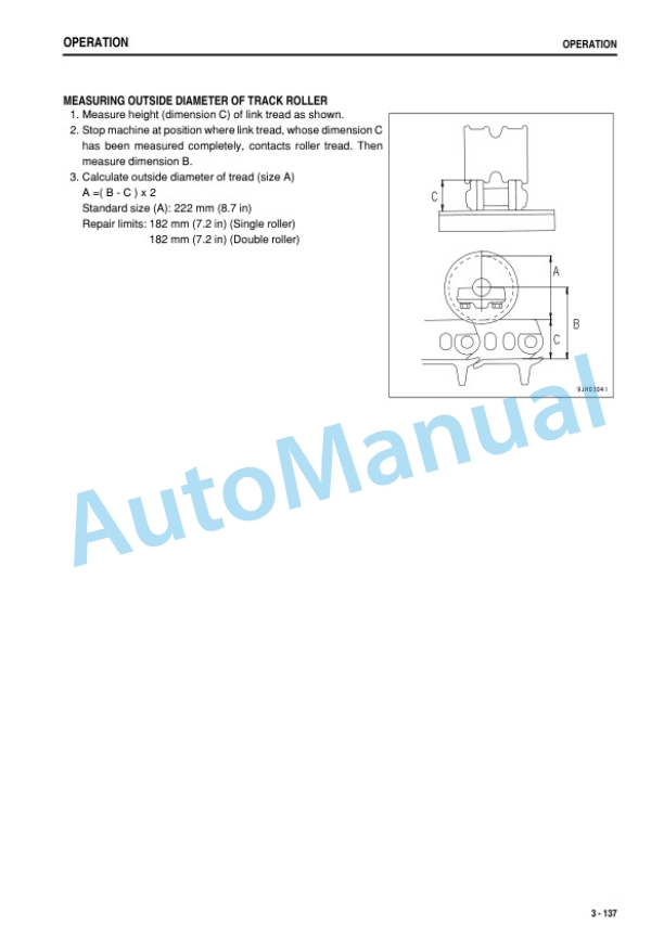 Komatsu D85EX-15E0, D85PX-15E0 Bull Dozer Operation and Maintenance Manual PEN01209-05-4