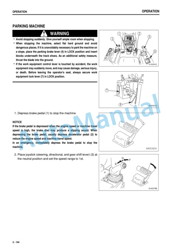 Komatsu D85EX-15E0, D85PX-15E0 Bull Dozer Operation and Maintenance Manual TEN00973-02-4