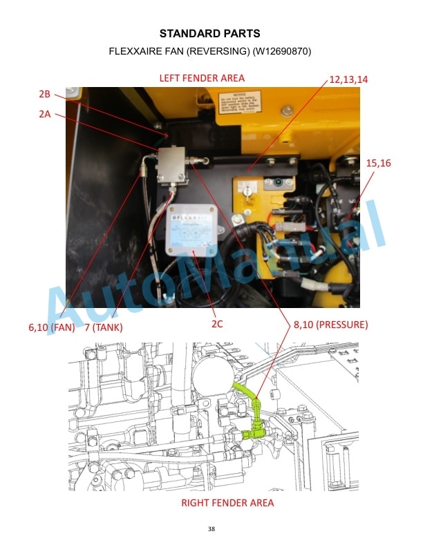Komatsu D85EX-18, D85PX-18 Waste Handler Dozer Parts Manual W12CLD8518002-3
