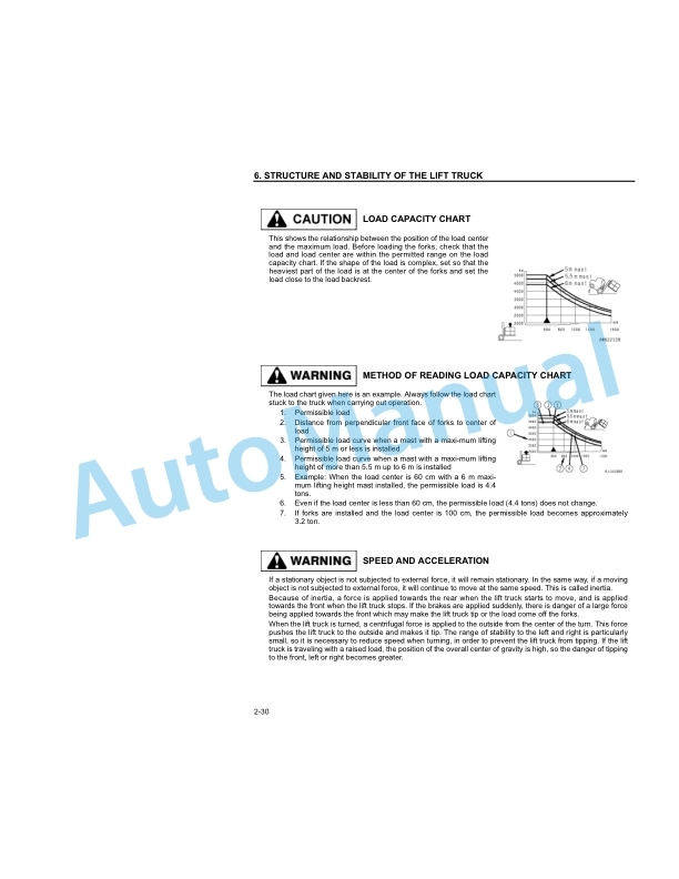 Komatsu DX Series Forklift Truck Operation and Maintenance Manual OM113R-3