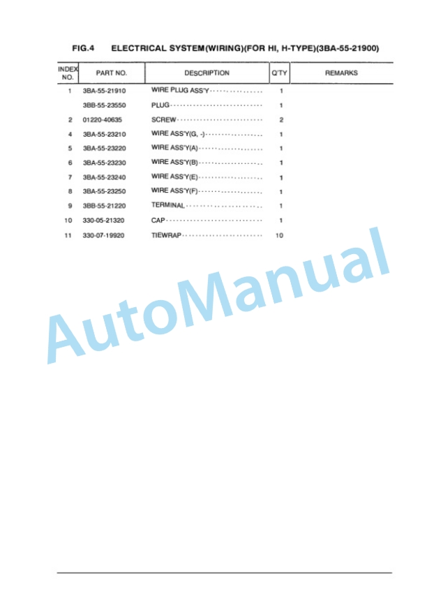 Komatsu EC Specification Forklift Truck Parts Manual FORMER01841_4-2