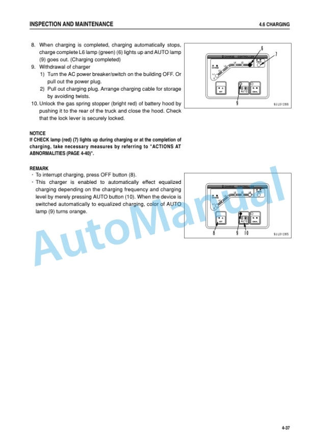 Komatsu FB10-12, FB14-12, FB15-12, FB18-12, FB15G-12, FB18G-12, FB20A-12, FB20AG-12 Electric Lift Truck Operation and Maintenance Manual ABA12E1-01-5