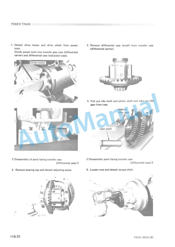 Komatsu FB10-2, FB10S-2, FB15-2, FB15S-2, FB20-1, FB20S-1, FB25-1, FB25S-1, FB30-1 Electric Lift Truck Shop Manual FB10_30-C-BE1-3