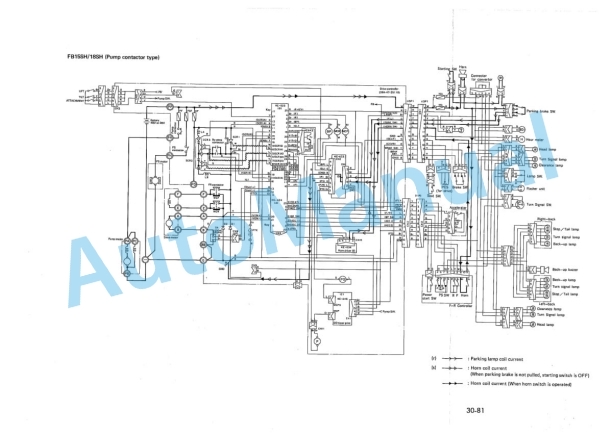 Komatsu FB10-5, FB14-5, FB15-5, FB18-5, FB15H-5, FB18H-5, FB15SH-5, FB18SH-5 Forklift Truck Shop Manual FB10_18.5-BE1-5