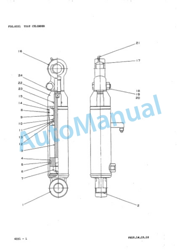 Komatsu FB10EX-7, FB14EX-7, FB15EX-7, FB18EX-7, FB10EXL-7, FB14EXL-7, FB15EXL-7, FB18EXL-7, FB15HP-7, FB18HP Parts Manual PBA07A1-02-5