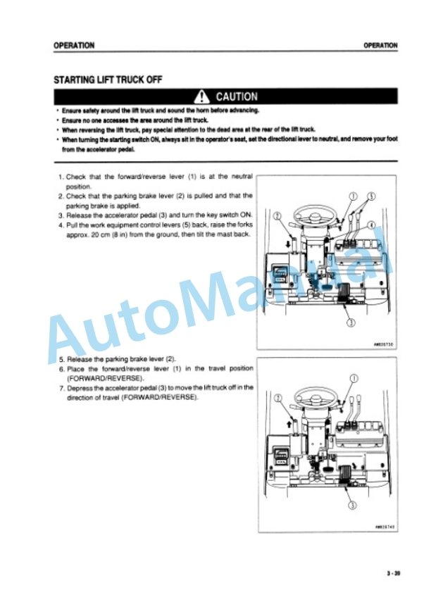 Komatsu FB10EX-8, FB10EXF-8, FB14EX-8, FB14EXF-8, FB15EX-8, FB15EXF-8, FB18EX-8, FB18EXF-8, FB15EXG-8, FB15EXGF Operation and Maintenance Manual ABB08E4-01-4