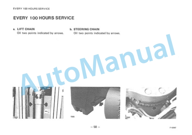 Komatsu FB10M-1, FB13M-1, FB15M-1 Electric Lift Truck Operation and Maintenance Manual FM10M,13M,15M.1-AE1-5