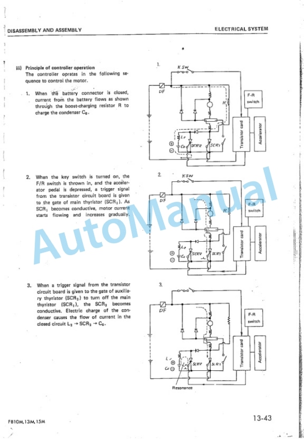Komatsu FB10M-1, FB13M-1, FB15M-1 Forklift Truck Shop Manual FB10M_15M.1-BE1-5