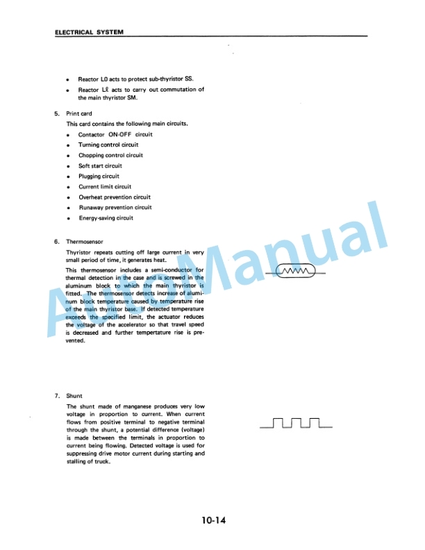 Komatsu FB10M-2, FB13M-2, FB15M-2, FB18M-2 Electrical System Parts Manual SM019-2