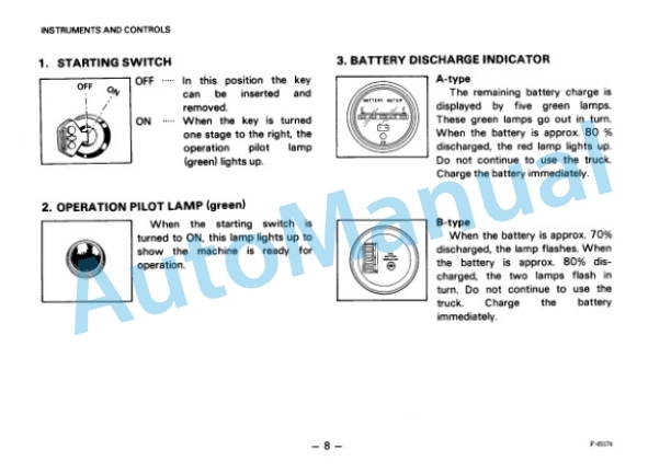 Komatsu FB10M-2, FB13M-2, FB15M-2, FB18M-2 Forklift Truck Operation and Maintenance Manual FBM10_18.2-AE3-2