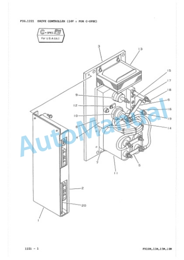 Komatsu FB10M-2, FB13M-2, FB15M-2, FB18M-2 Forklift Truck Parts Manual FB10M_18M-2-PNE1-2