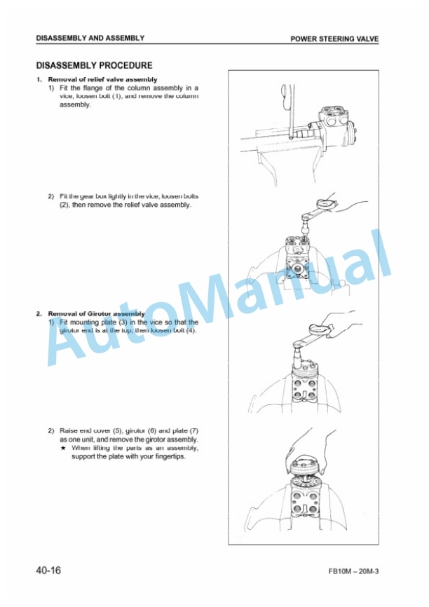 Komatsu FB10M-3, FB13M-3, FB15M-3, FB18M-3, FB20M-3 Electrical Equipment Shop Manual BMA03E1-02-3