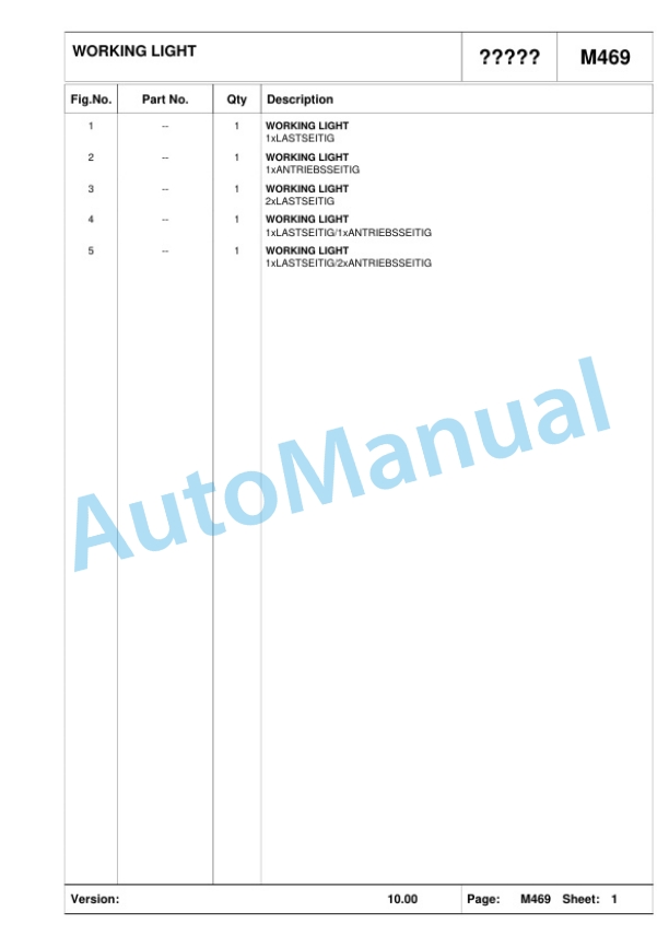 Komatsu FB12-20RJ-2R Parts Manual 60422161 P2-4