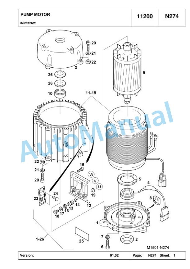 Komatsu FB12-20RJ-2R Parts Manual 60422161 P2-5