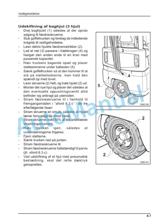 Komatsu FB12M-2R, FB15M-2R, FB15MG-2R, FB18M-2R, FB20M-2R, FB15-2R, FB15G-2R, FB18-2R, FB20-2R Operation and Maintenance Manual 40168043001-5