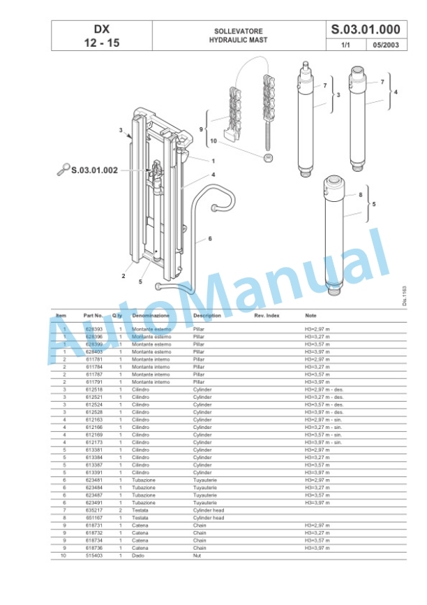 Komatsu FB12M-2R, FB15M-2R, FB15MG-2R, FB18M-2R, FB20M-2R, FB15-2R, FB15G-2R, FB18-2R, FB20-2R Parts Manual 60422140-4