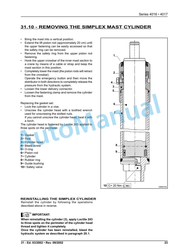 Komatsu FB12M-2R, FB15M-2R, FB18M-2R, FB15-2R, FB15-2R Shop Manual 60424131GB-4