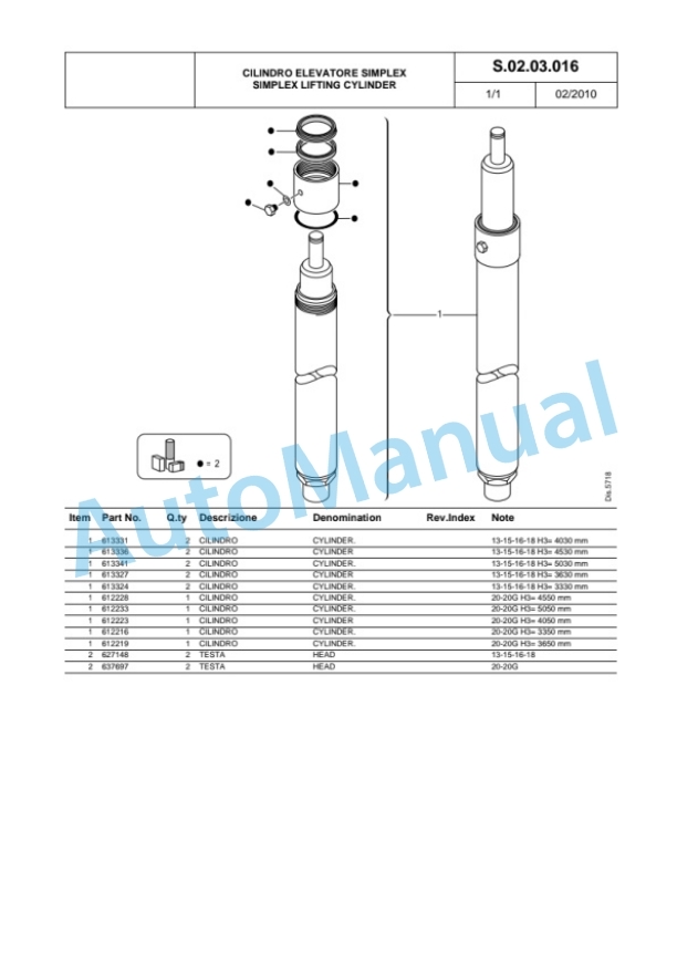Komatsu FB13M-2R, FB15M-2R, FB15-2R, FB16M-2R, FB16-2R, FB18M-2R, FB18-2R, FB20M-2R, FB20-2R, FB20G-2R Forklift Truck Parts Manual 40328047801Rev.007-3