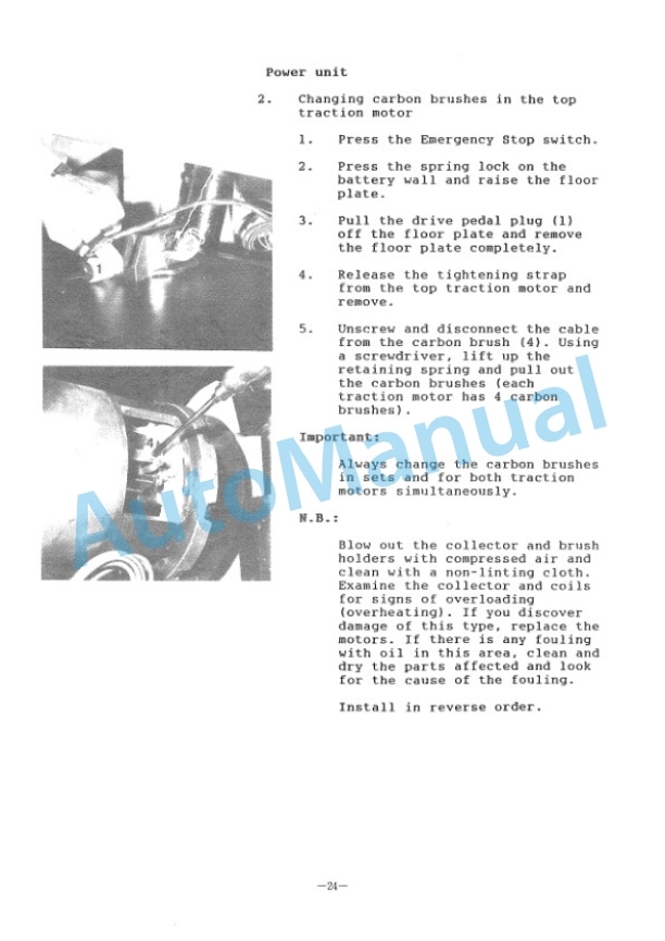 Komatsu FB16-1E, FB18-1E, FB20-1E Electric Lift Truck Shop Manual FB16_20.1E-BE1-3