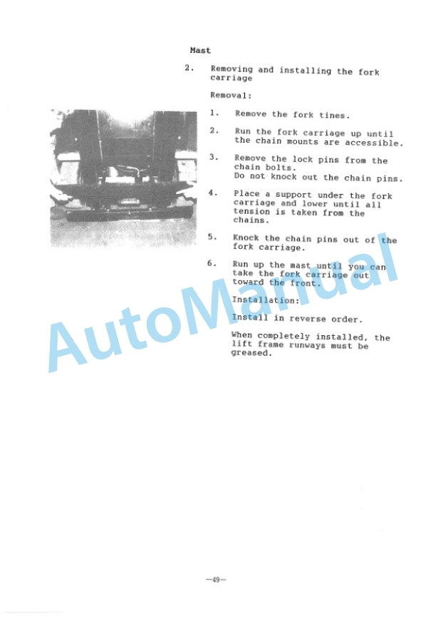 Komatsu FB16-1E, FB18-1E, FB20-1E Electric Lift Truck Shop Manual FB16_20.1E-BE1-5