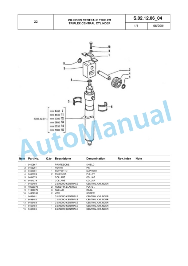 Komatsu FB18H-1R, FB20H-1R, FB20HG-1R, FB22H-1R Parts Manual 60422362 Rev.003-5