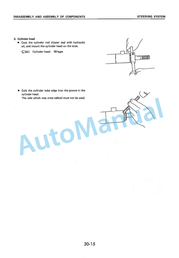 Komatsu FB20-3, FB25-3, FB20G-3, FB25G-3, FB20GH-3, FB25GH-3 Forklift Truck Shop Manual FB20_25.3-BE1-3