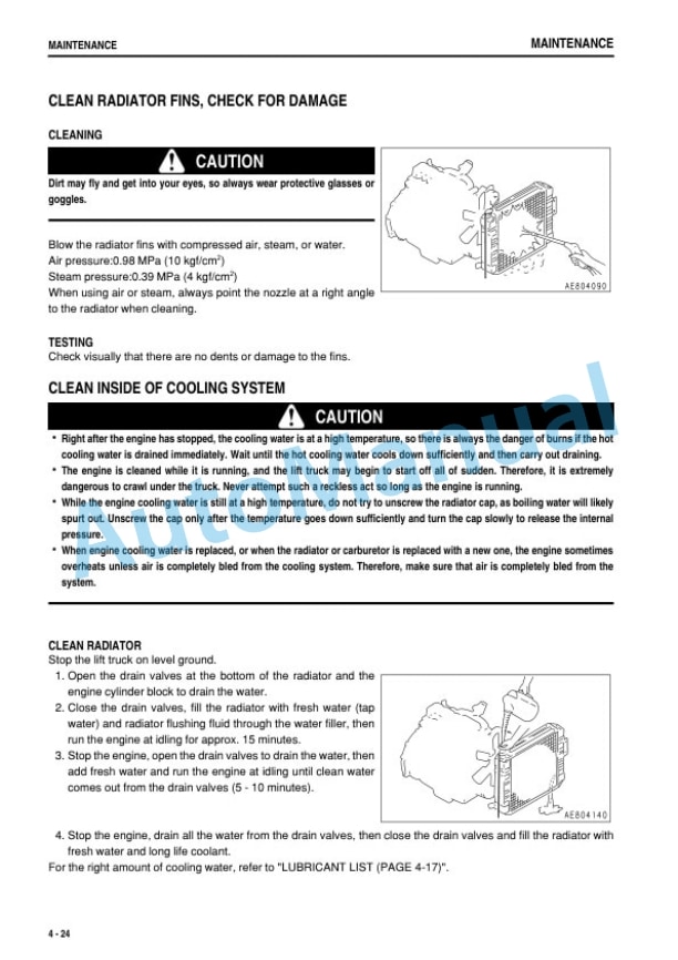 Komatsu FD10-20 Operation Manual-5