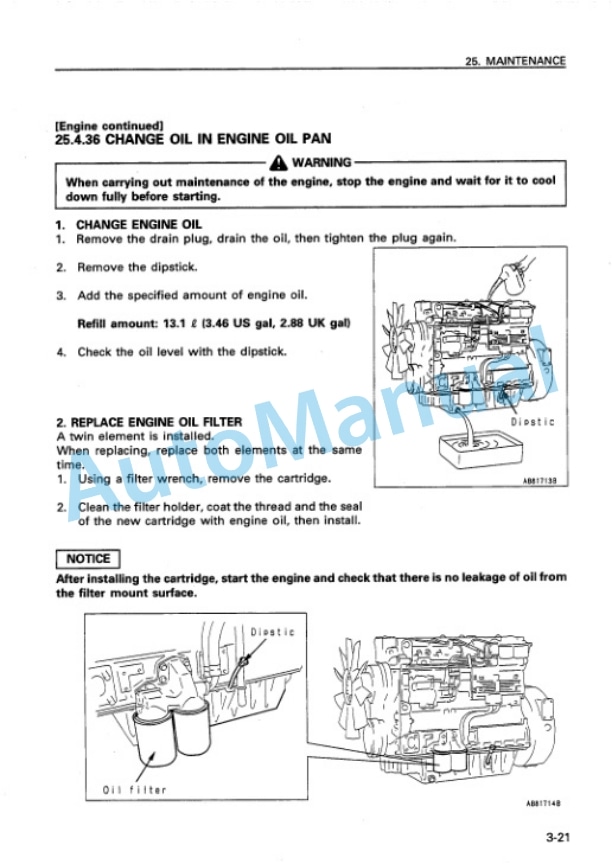 Komatsu FD100-6, FD115-6, FD135-6, FD150E-6, FD160E-6 Forklift Truck Operation and Maintenance Manual AEE06E1-01-5