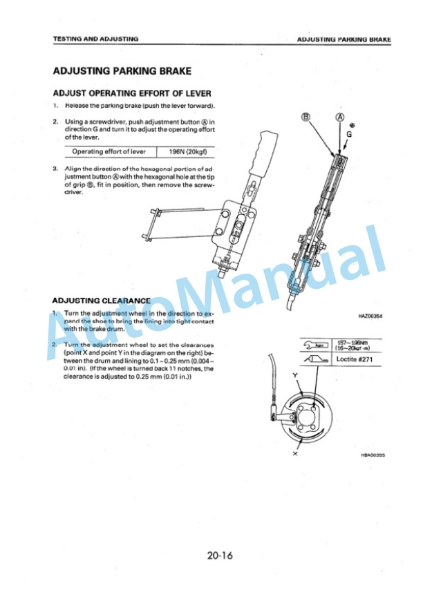 Komatsu FD100-6, FD115-6, FD135-6, FD150E-6, FD160E-6 Forklift Truck Shop Manual BEE06E1-02-2
