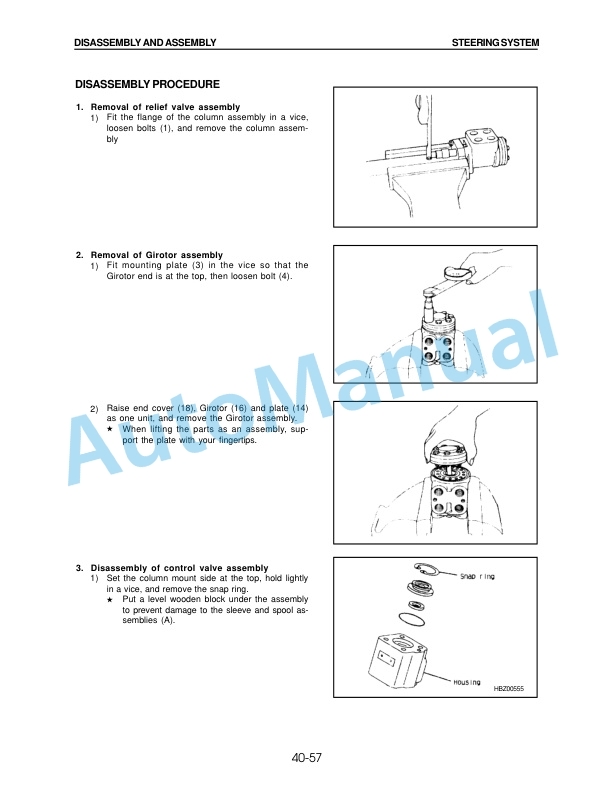 Komatsu FD100-6, FD115-6, FD135-6, FD150E-6, FD160E-6 Shop Manual SM135-4