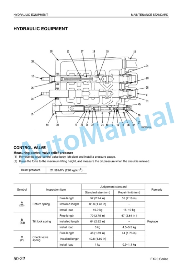Komatsu FD100-7, FD115-7, FD135-7, FD150E-7, FD160E-7 Forklift Truck Shop Manual BEE07E1-01-5