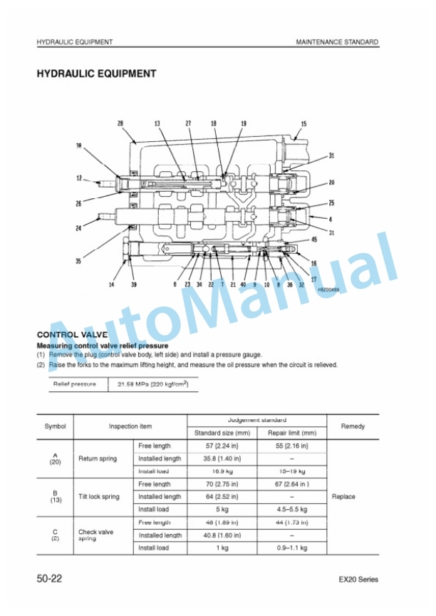 Komatsu FD100-7, FD115-7, FD135-7, FD150E-7, FD160E-7 Forklift Truck Shop Manual BEE07E1-05-5