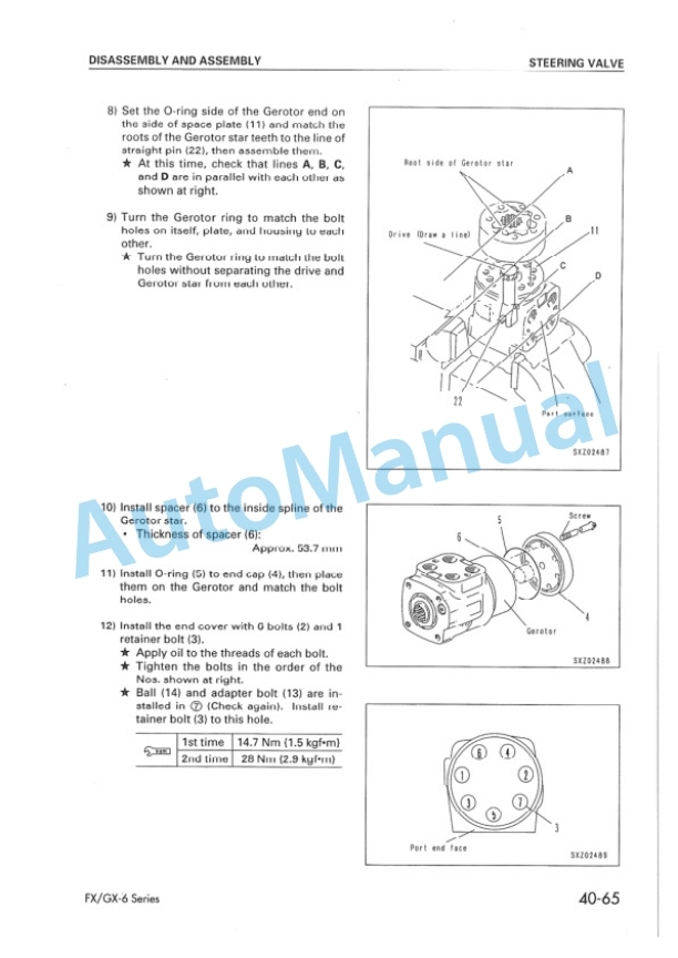 Komatsu FD150-6, FD180-6, FD200Z-6, FD200-6, FD250Z-6 Forklift Truck Shop Manual BEF06E1-01-4