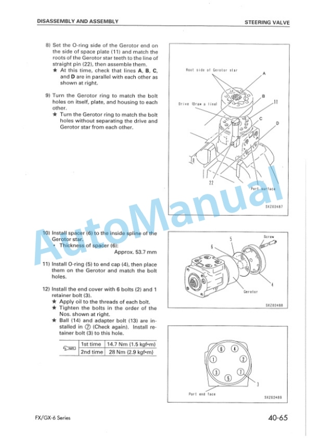 Komatsu FD150-6, FD180-6, FD200Z-6, FD200-6, FD250Z-6 Shop Manual BEF06E1-01-4