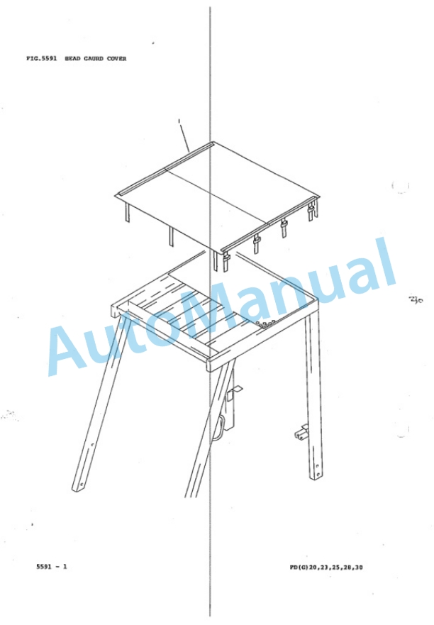 Komatsu FD20-8, FD23-8, FD25-8, FD28-8, FD30-8, FD20L-8, FD25L-8, FD20S-4, FD25S-4, FD30S-4 Forklift Truck Parts Manual FD2O_30.8-PNE2-4
