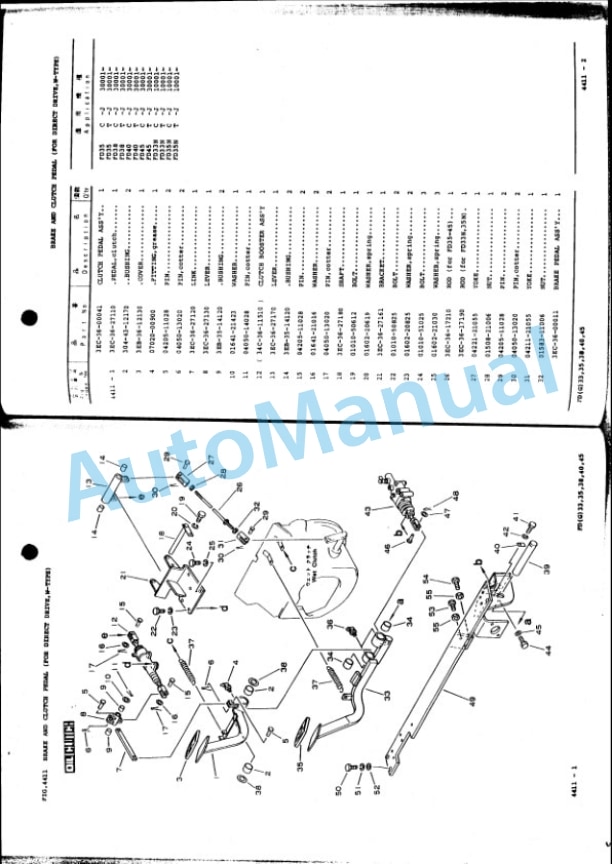 Komatsu FD35-5, FD38-5, FD40-5, FD45-5, FD35Z-5, FD40Z-5, FD33N-5, FD35N-5, FG35-5, FG38-5, FG40-5, FG45-5, FG35Z Parts Manual-4