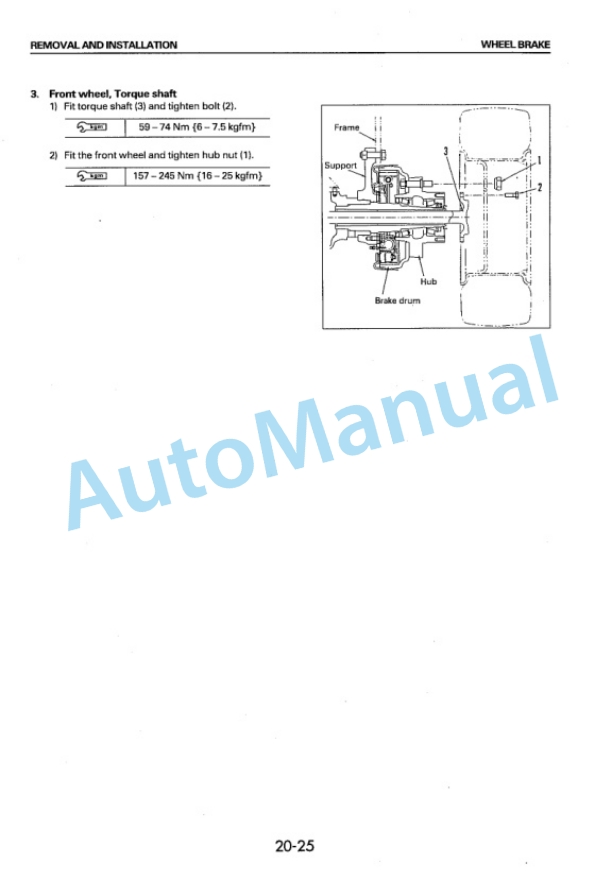Komatsu FG10-16, FG14-16, FG15-16, FG18-16, FD15-16, FD18-16, FD10L-16, FD14L-16, FD15L-16, FD18L-16 Forklift Truck Shop Manual SM-FG(D)10.14.15.18L-16-3