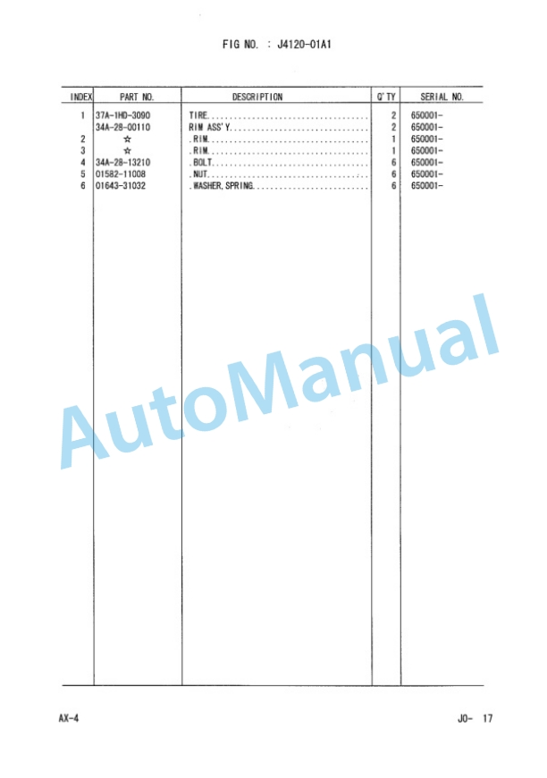 Komatsu FG10-20, FG15-20, FG18-20, FG15H-20, FG18H-20, FD10-20, FD15-20, FD18-20 Forklift Truck Parts Manual PEA20E1-01-5